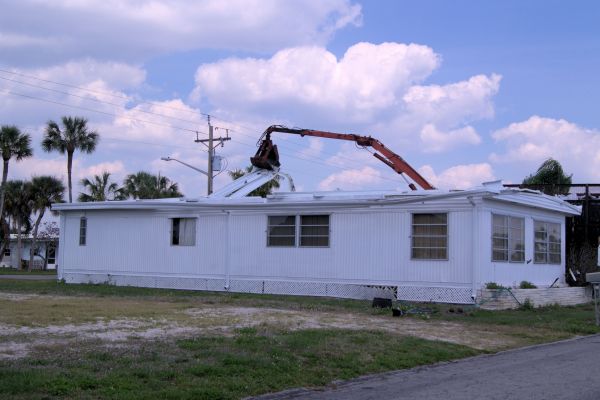 Mobile Home Demolition in Summerfield
