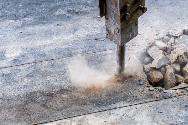 Concrete Patio Removal in Summerfield