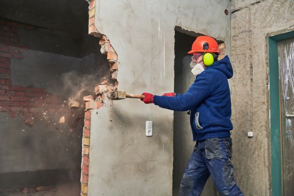 Concrete Wall Demolition in Summerfield