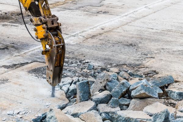 Parking Lot Removal in Summerfield